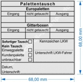 5212 Trodat Professional Palettentausch Europalette Gitterbox