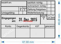 5480 Trodat Professional Rechnung Zahlung Umlagefähig