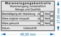 5203 Trodat Professional Wareneingang gebucht