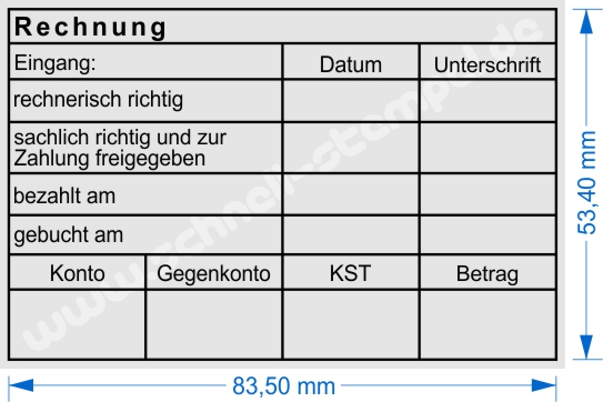 Stempel-Rechnungskontrolle-kontierung