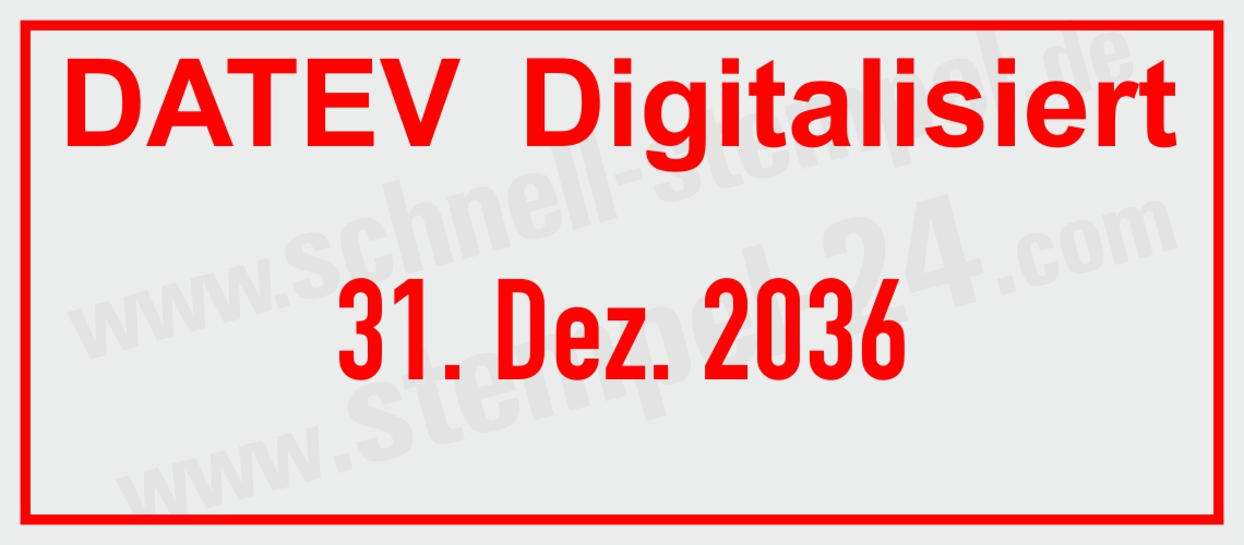 Stempel Datev Digitalisiert Rot Stempel Datev Digitalisiert Rot