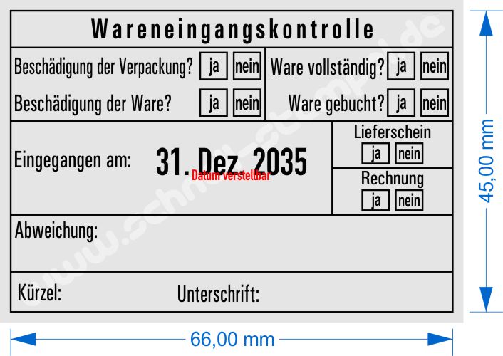 Stempel-Wareneingangskontrolle-abweichungen-Trodat-5480