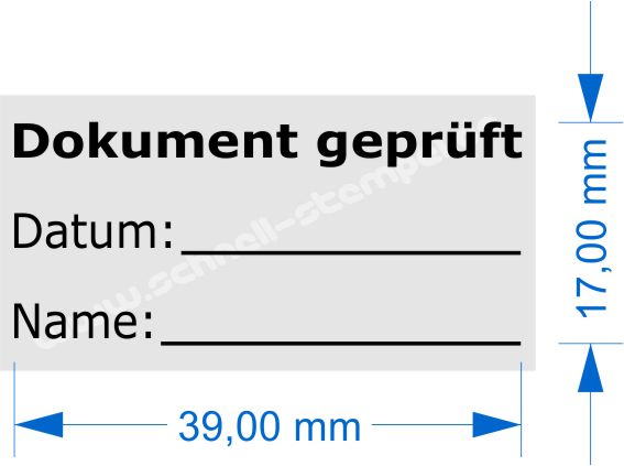 Stempel-Dokument-geprueft