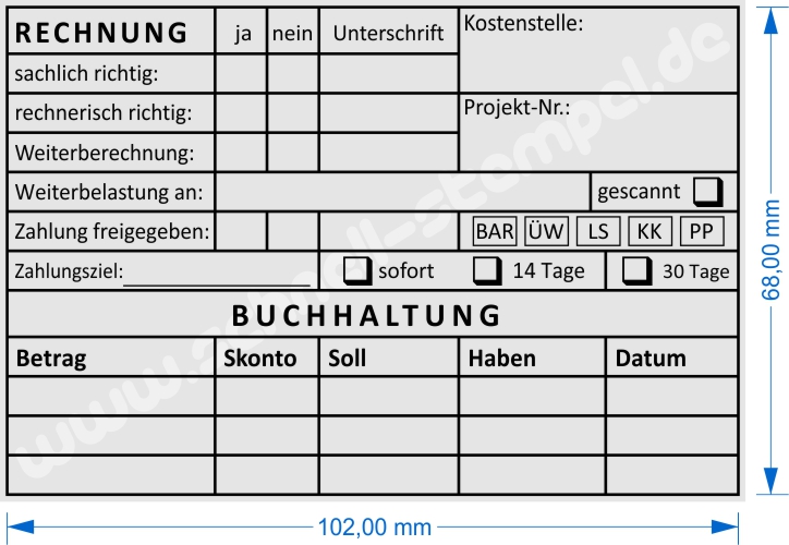 trodat-5212-rechnungspruefung-geprueft-buchhaltung-Weiterberechnung