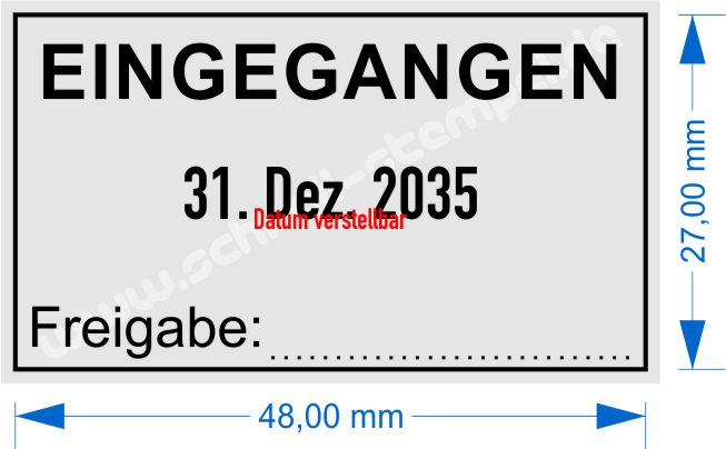 Stempel-Eingegangen-Freigabe