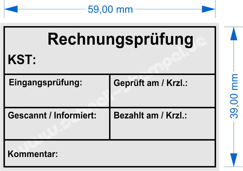 Kontierungsstempel_Rechnungspruefung_Kostenstelle_Eingangspruefung_Geprueft-am_Kuerzel_Gescannt_Informiert_Bezahlt-am_Kuerzel_Kommentar