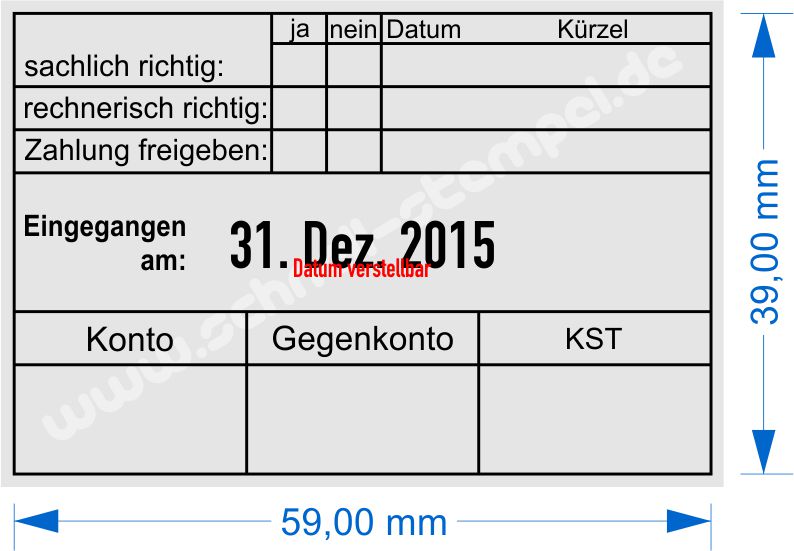 Stempel_Rechnung_Zahlung_gebucht_Konto_Gegenkonto_Kostenstelle_Trodatstempel_5470