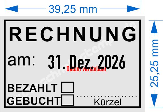 Stempel_Rechnung_Bezahlt_Gebucht_Professional_5440