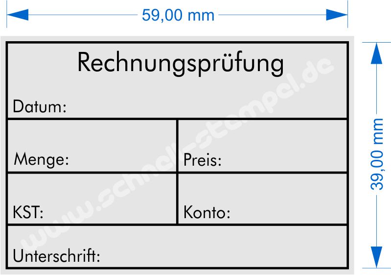 Tabellenstempel_Rechnungsstempel_Rechnungspruefung_Datum_Menge_Preis_Kostenstelle_Konto_Unterschrift